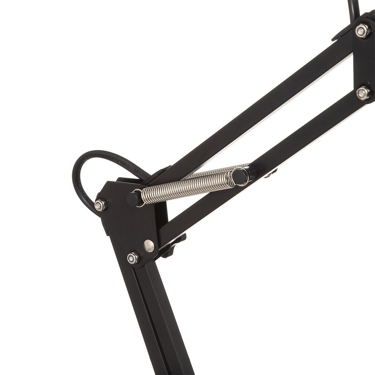 Candeeiro de mesa BREN preto em metal 56cm, , large
