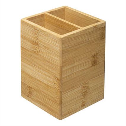 Suporte em bambu para talheres, , large