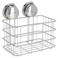 Estante De Ba&ntilde;o Aluminio C/Ventosa