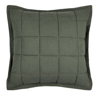 Coj&iacute;n MALAKITE ELLIE verde caqui 45x45cm