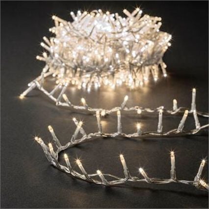 Série luminosa de natal branco quente 1000 leds 25m, , large