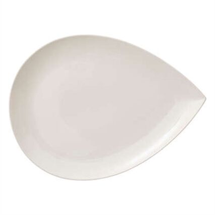 Travessa branca GOTA em porcelana 30x40cm, , large