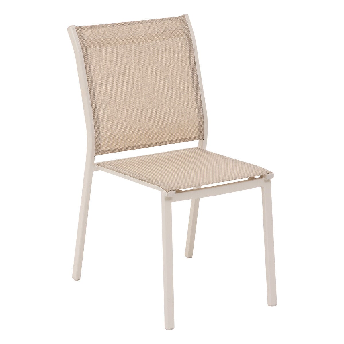 Stackable chair ESSENTIA in aluminium, , large