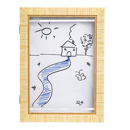 Moldura THEA bege 33x3,6x24,2cm, , large