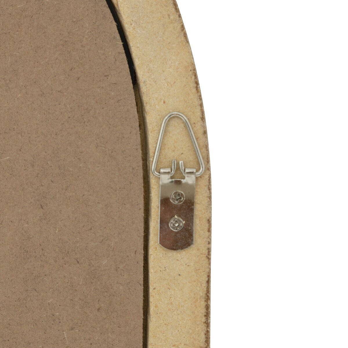 Espelho de parede VICTORIA dourado em mdf 56x71cm, , large