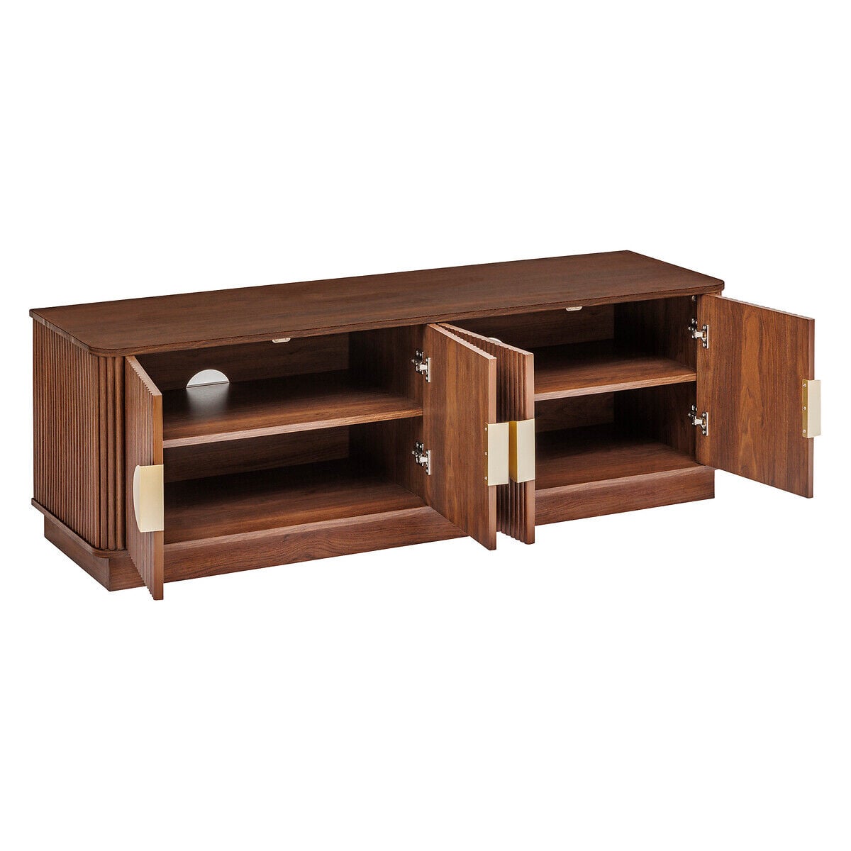 Móvel de tv WANY castanho escuro, , large