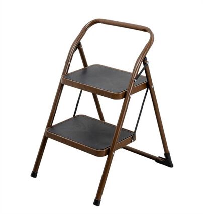 Escadote com 2 degraus em metal 96cm, , large