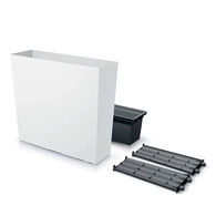 Maceta URBI CASE T blanco