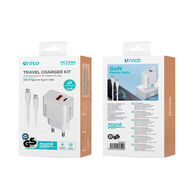 Cargador USB 18 W Blanco