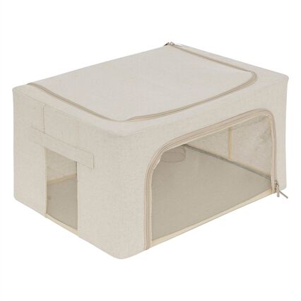 Storage box DRESSY foldable with opening, , large
