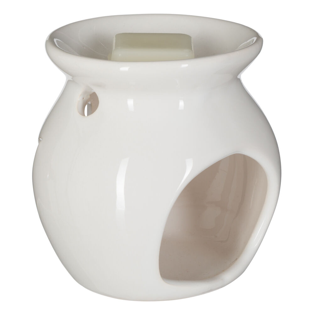 Wax burner with wax red berries, , large