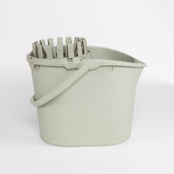 Cubo con exprimidor verde 16L