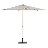 Parasol SOYA argile bl&eacute; 2.7m