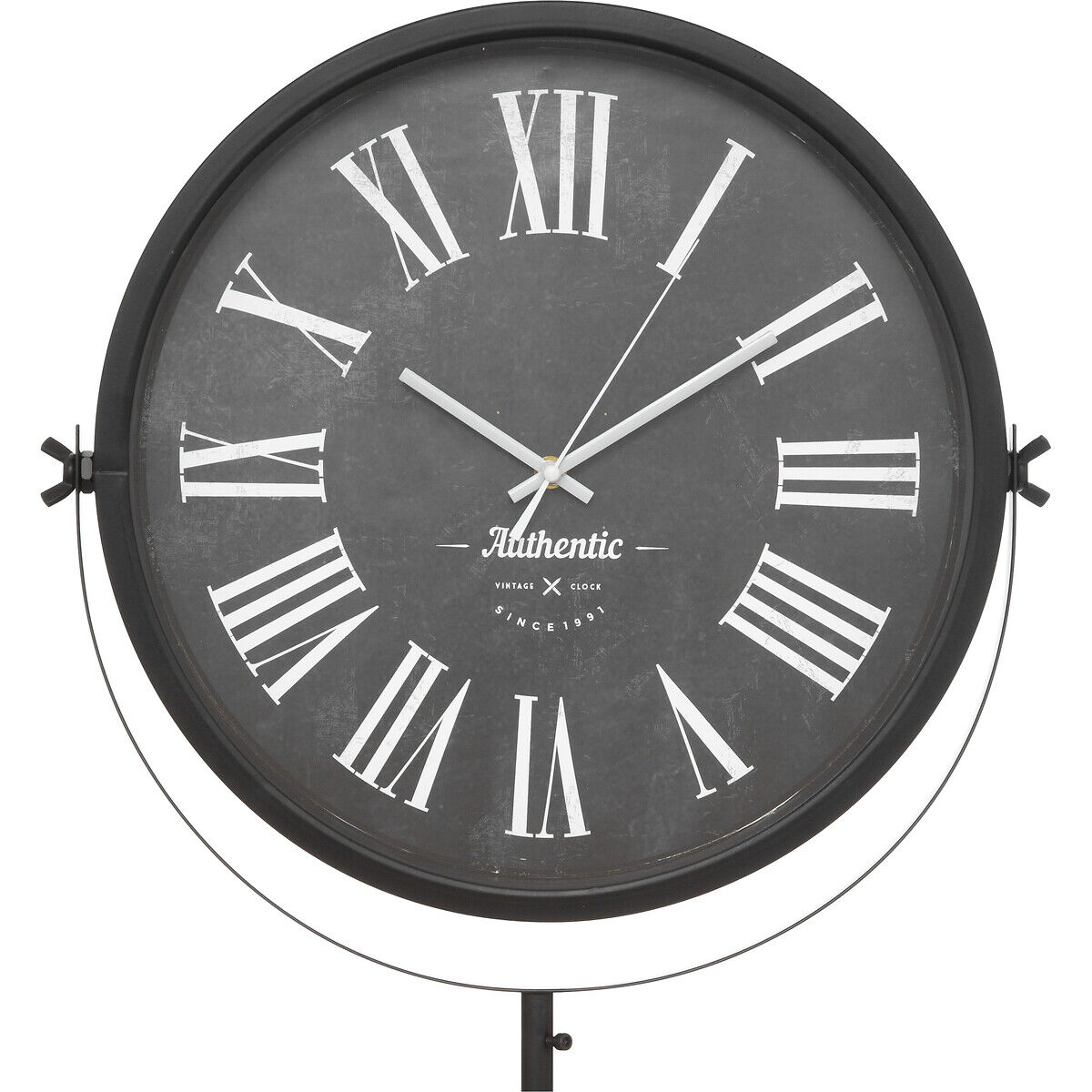 Relógio de chão ATIKA preto com tripé 150cm, , large