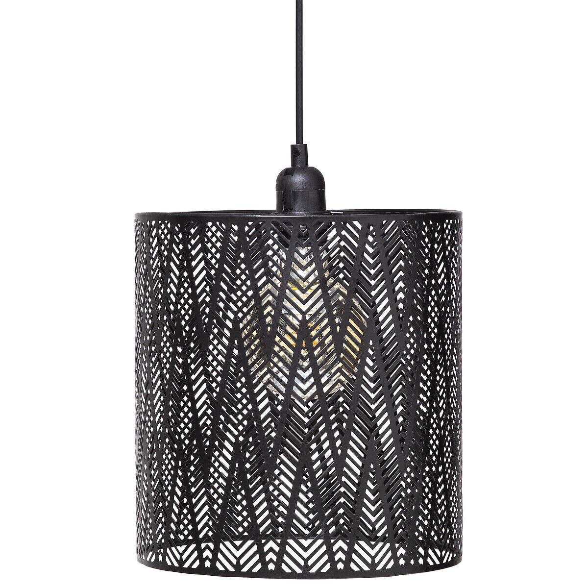 Candeeiro de teto COTA preto 31cm, , large