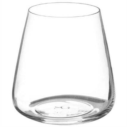 Copo de água SELENGA sem pé em vidro CRISTALINO 43cl, , large