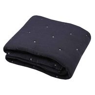 Pie De Cama Azul Oscuro 130x180cm