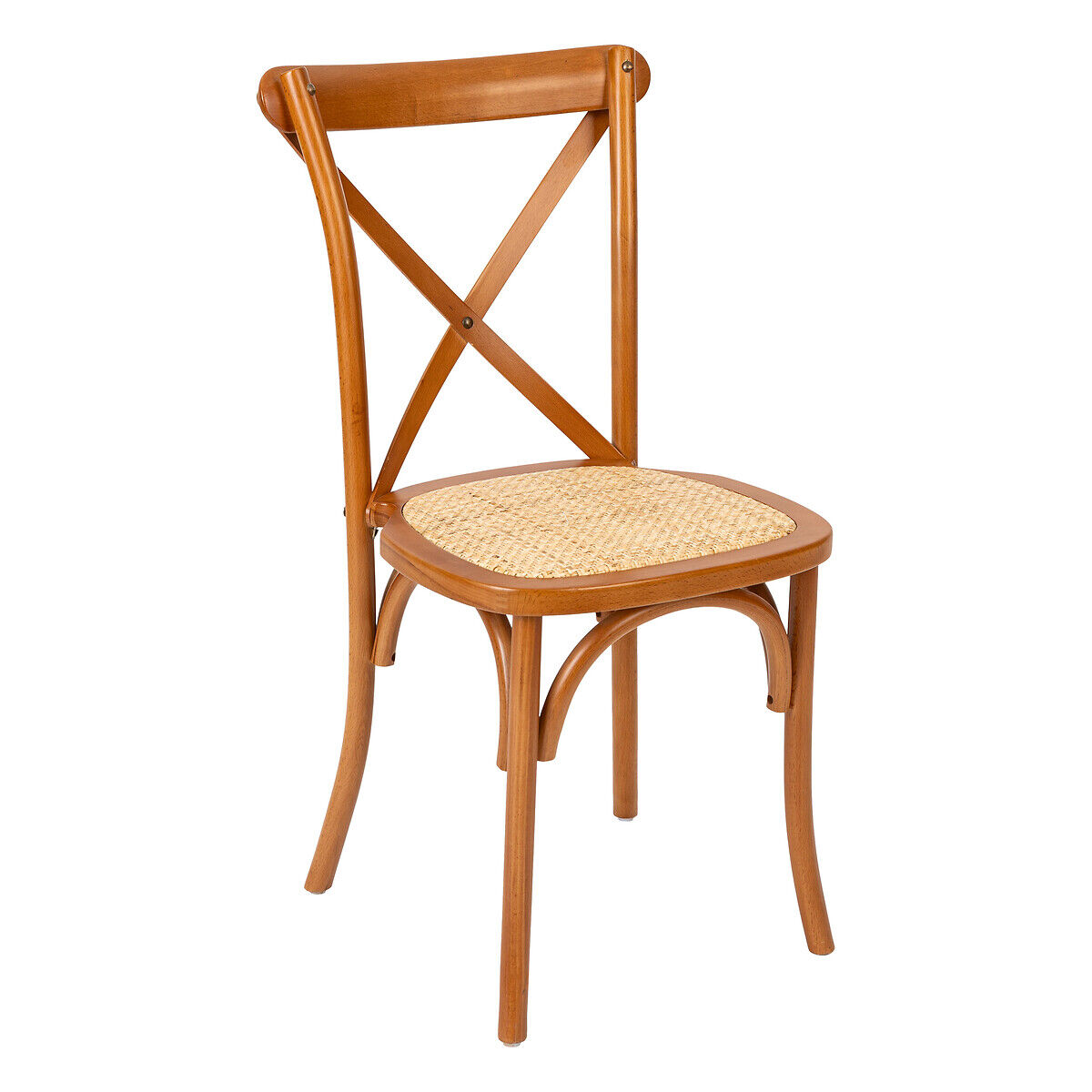 Cadeira ISAK castanha em madeira faia 54x48x89cm, , large