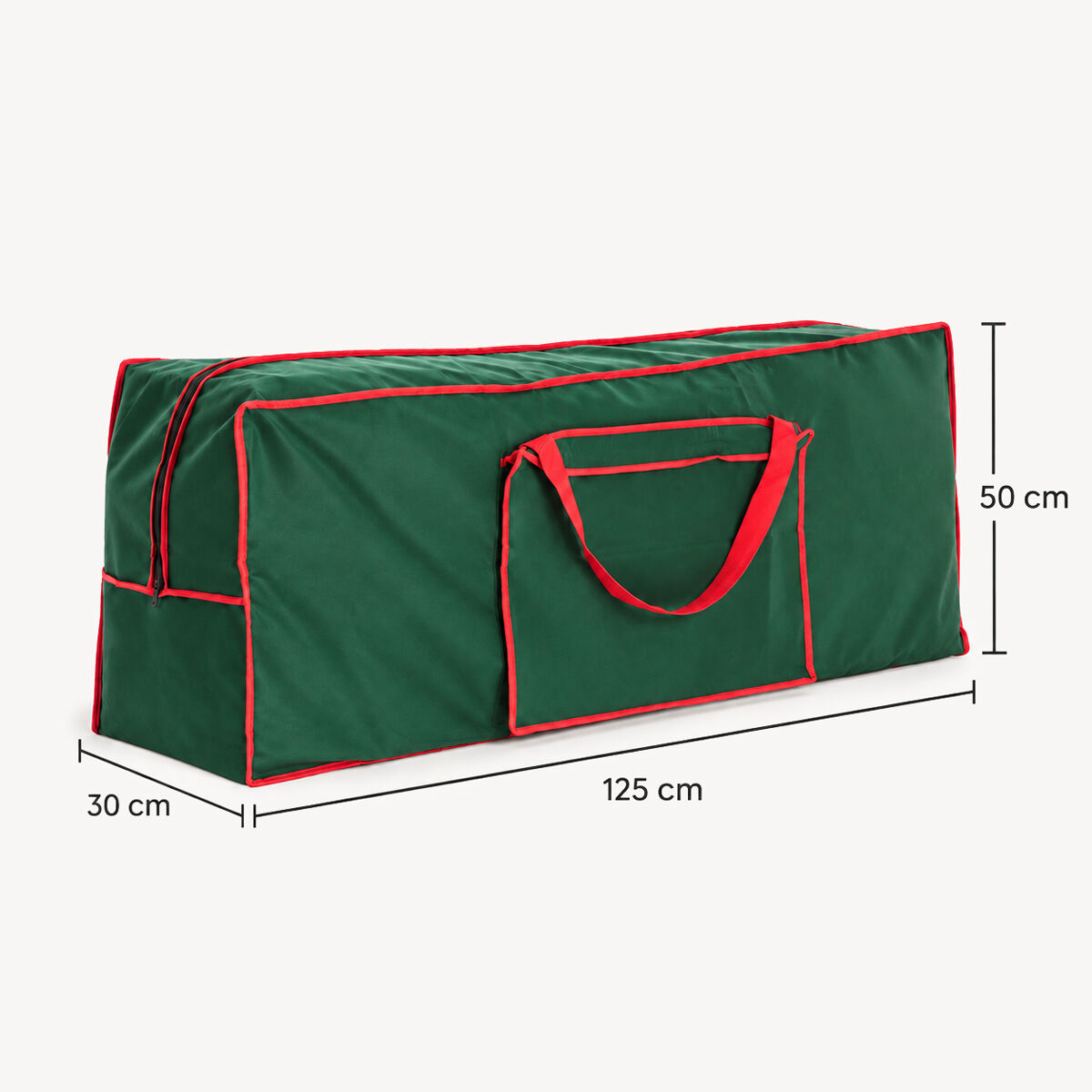 Saco verde para árvore de natal, , large