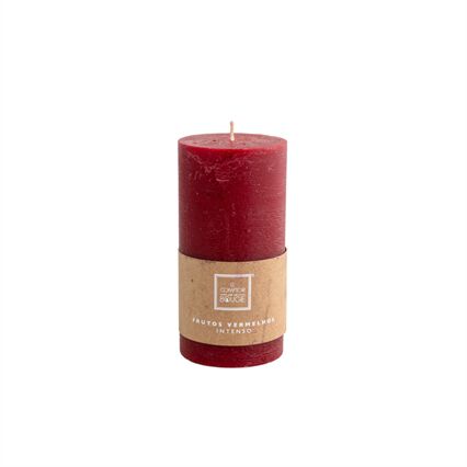 Vela perfumada PILAR de frutos vermelhos 14cm, , large