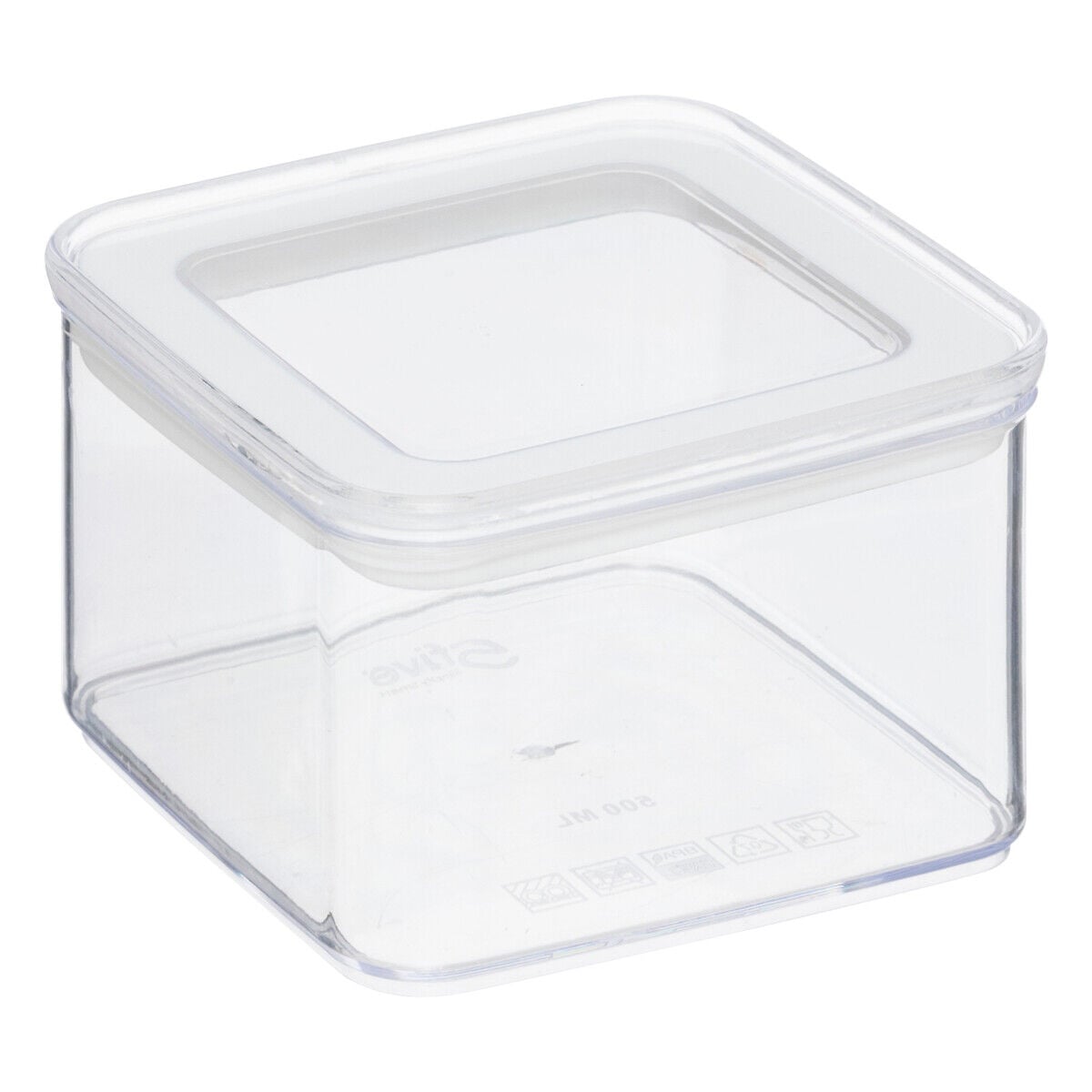 Square airtight container, , large