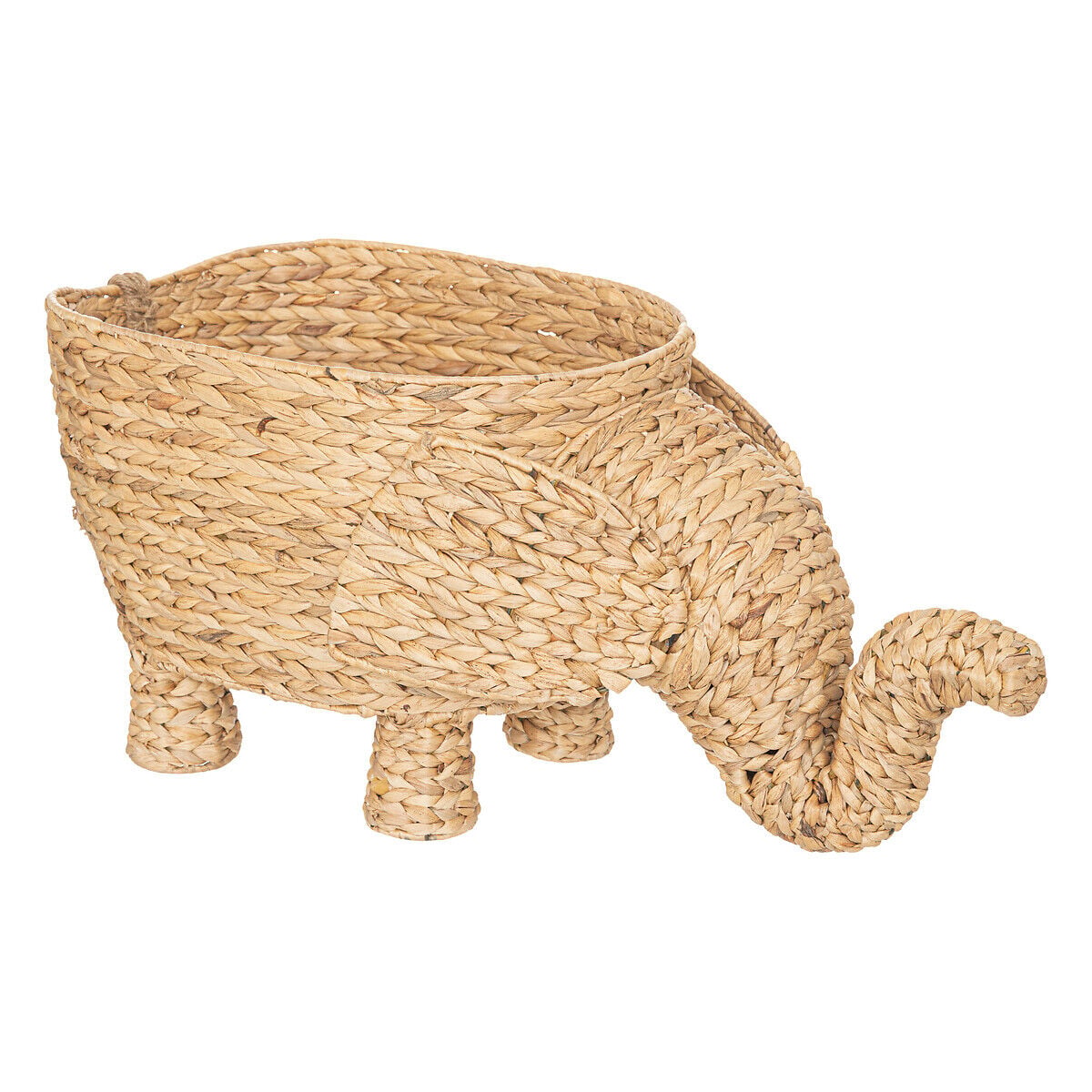 Cesto de arrumação elefante bege, , large
