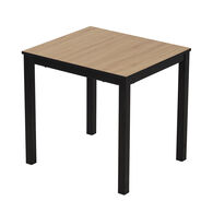 Mesa extensible HAKU marr&oacute;n