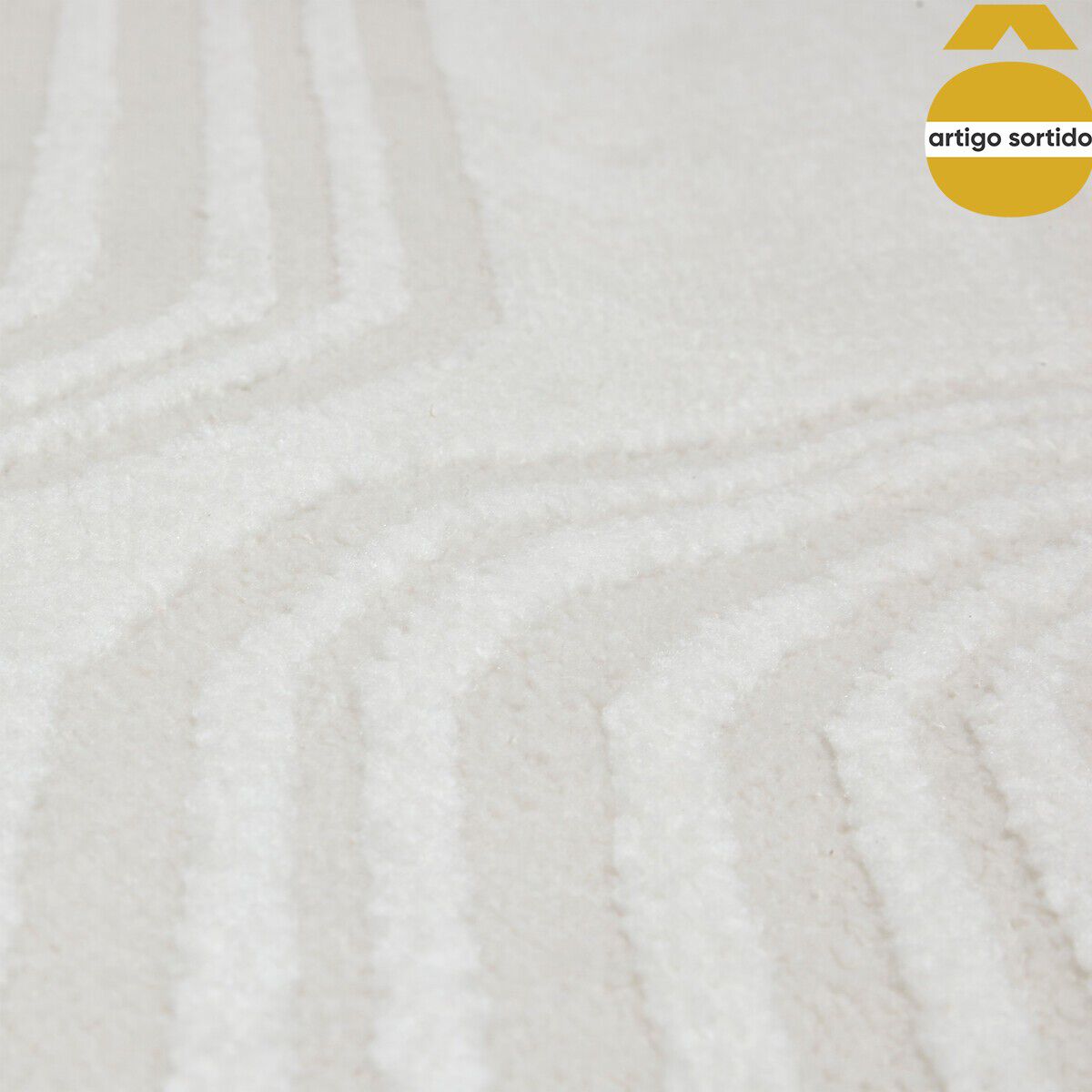 Tapete decorativo ANOAI branco 150x200cm, , large