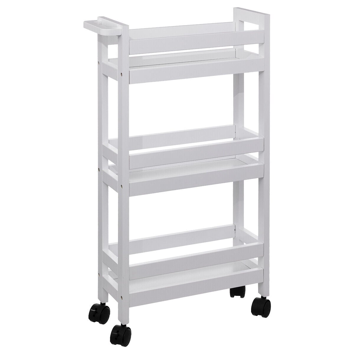 Mueble Baño De MDF Con 3 Niveles Gris, , large