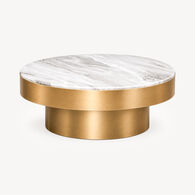 Mesa de centro GRAPHITE dorado