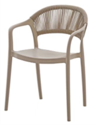 Armchair rattan effect, , large
