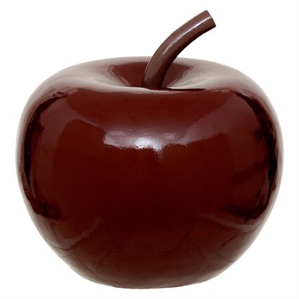 Maça decorativa GLOSSY vermelha 28,5cm, , large