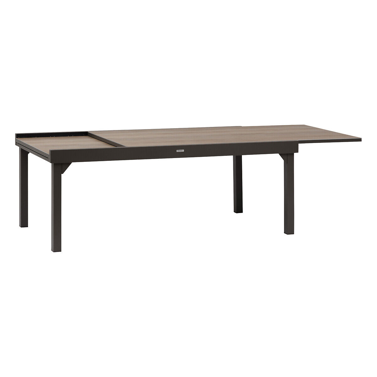Mesa extensível PIAZZA tonka em alumínio 200-320cm, , large