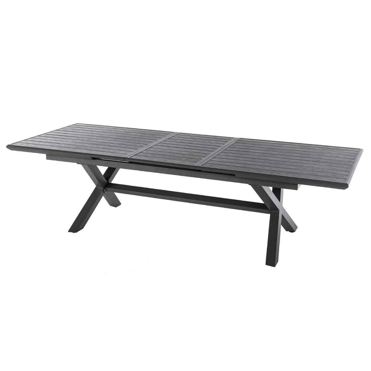 Mesa extensível AXIOME cinza ardósia 220-279cm, , large