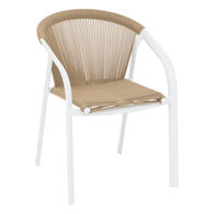Silla RIU miel y blanco