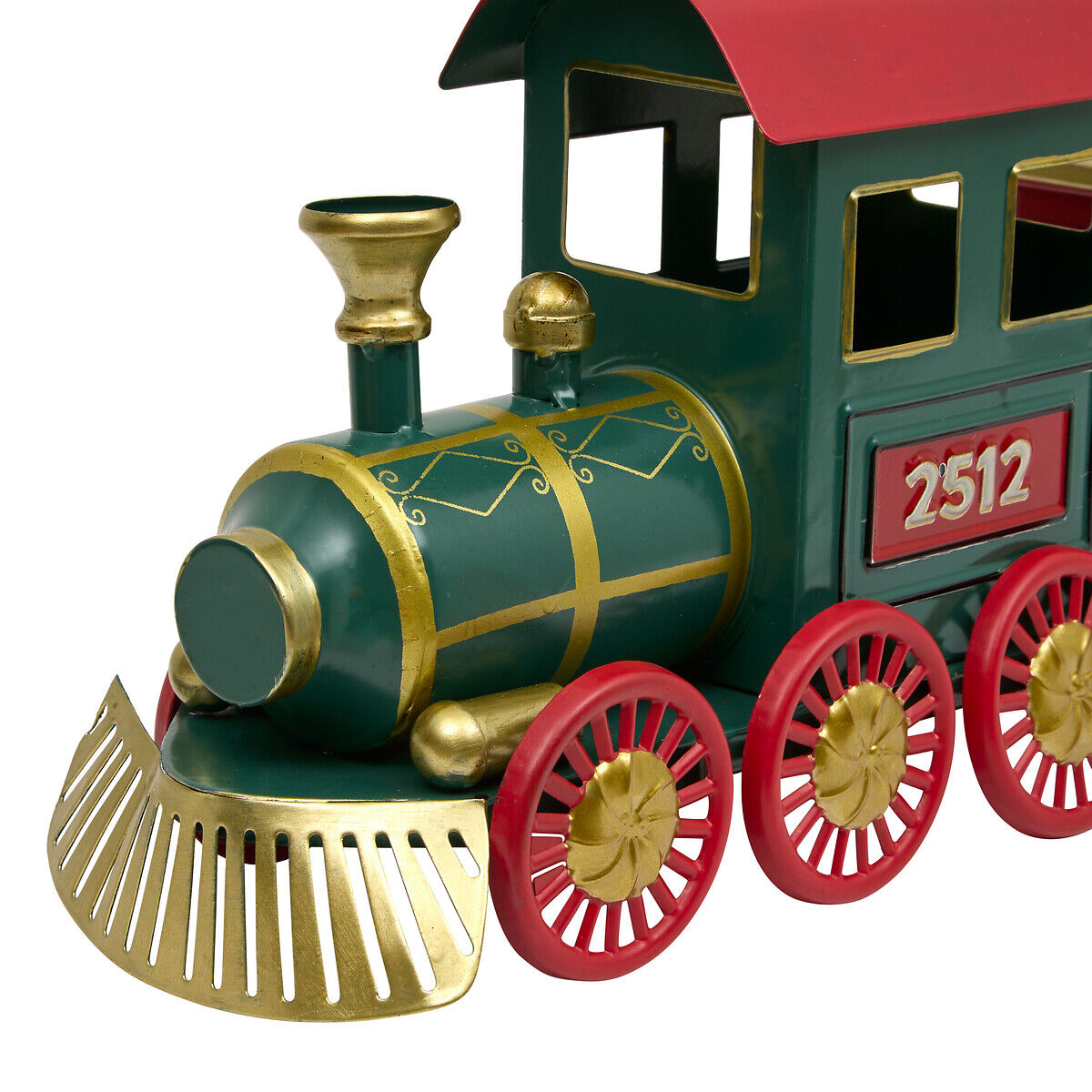 Comboio decorativo express xmas 22x11x81cm, , large