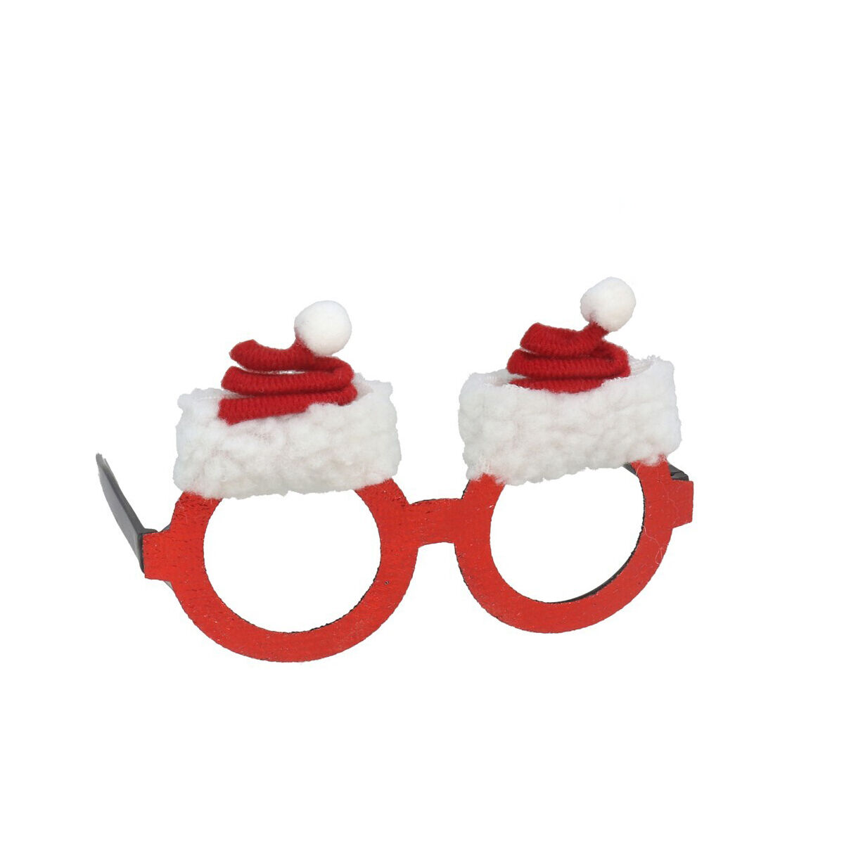 Óculos com gorros de natal, , large