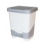 Cubo De Basura Con Pedal 20L Blanco