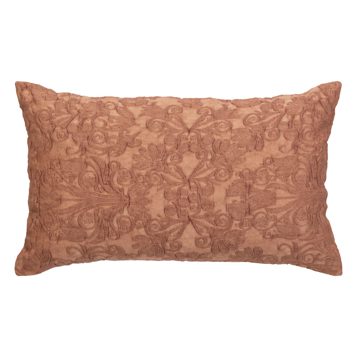 Cushion JACQUARD stonewash dusty pink, , large