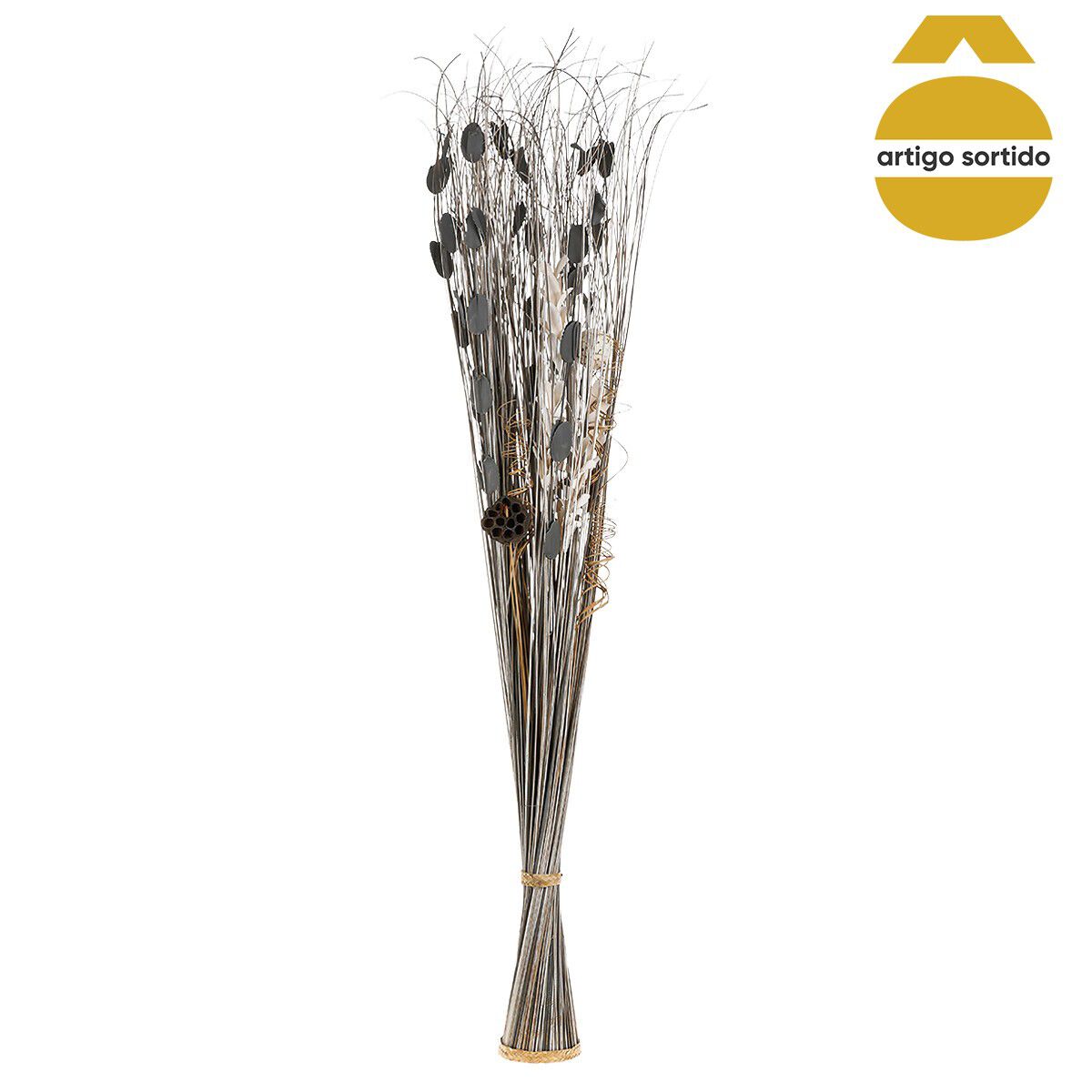 Ramo seco cinza 150cm, , large