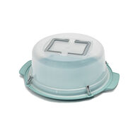 Boleira Azul Com Tampa Para Transporte