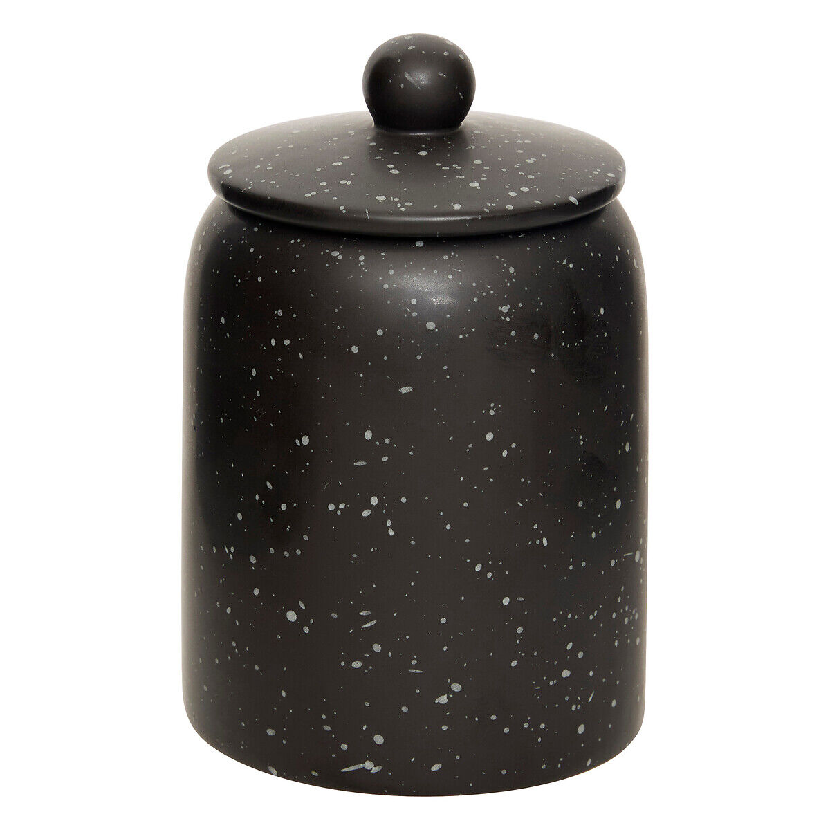 Frasco decorativo WONJ preto 15x10cm, , large