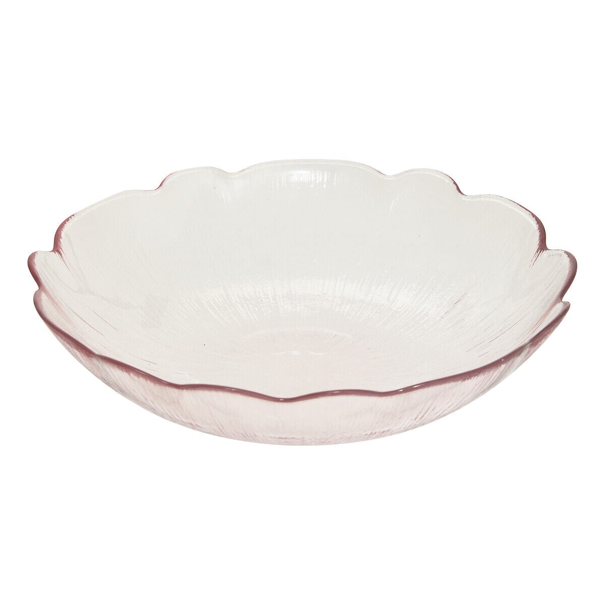 Saladeira FLEUR DE ROSE rosa 26cm, , large