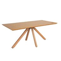 Mesa de comedor RAVENA beige de mdf