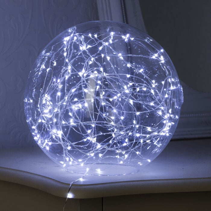 Série luminosa de natal branco frio fixo 20 leds 2m, , large