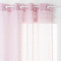 Cortina Organza Rosa 140x240cm