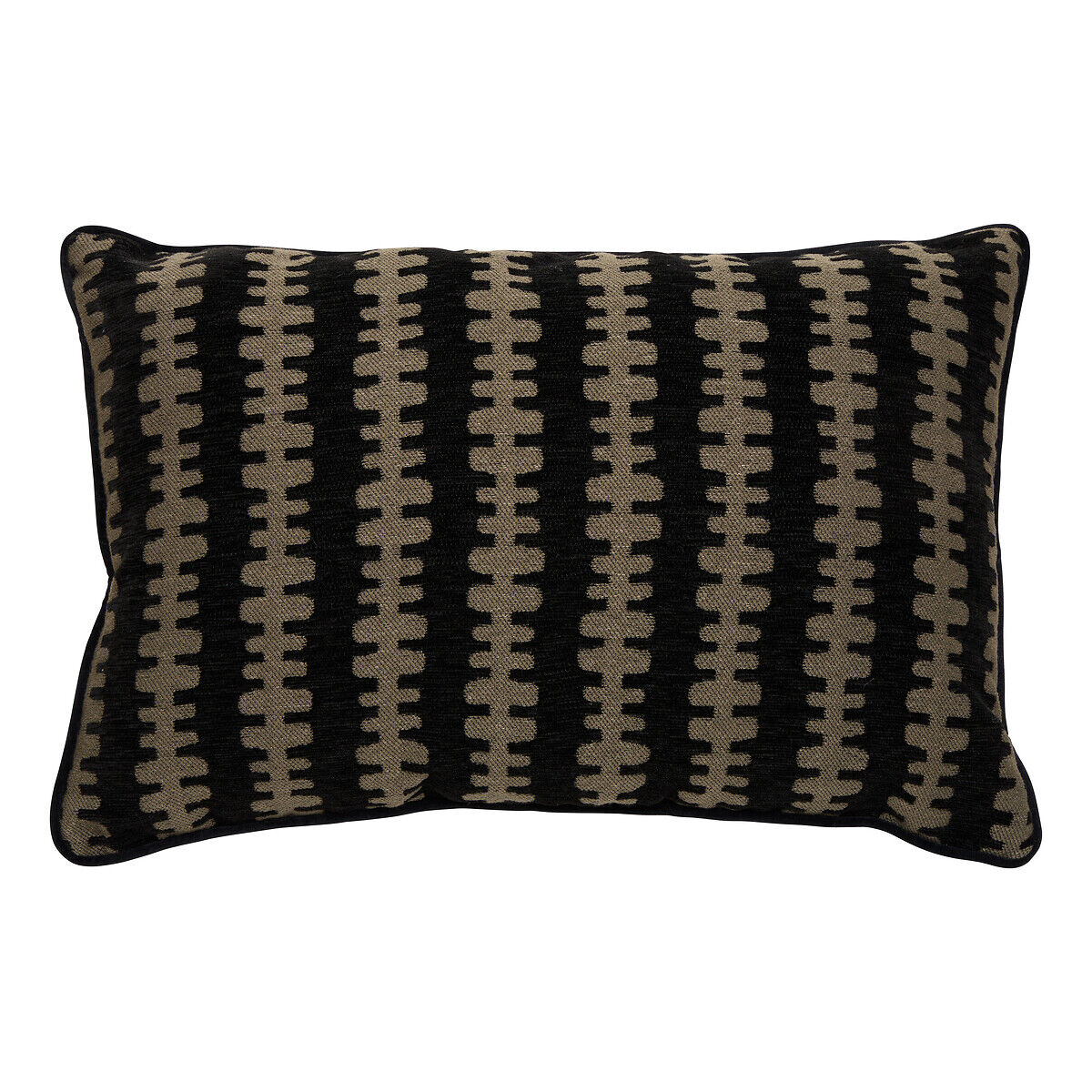 Almofada NYERO preto e dourado 38x58cm, , large