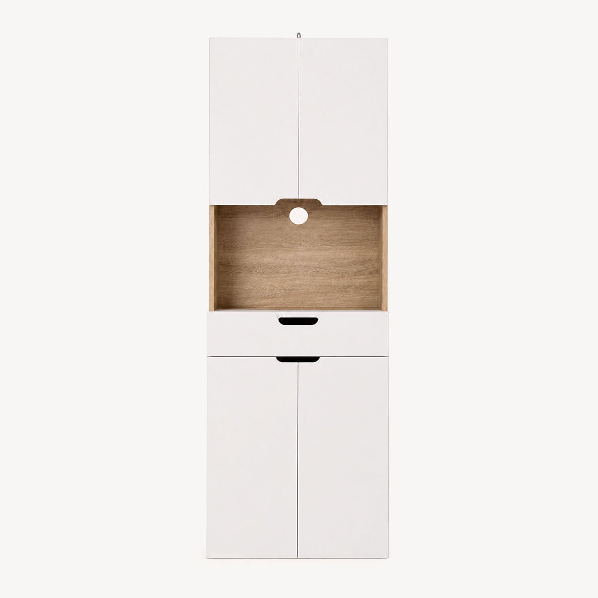 Aparador de cozinha EAT UP branco, , large