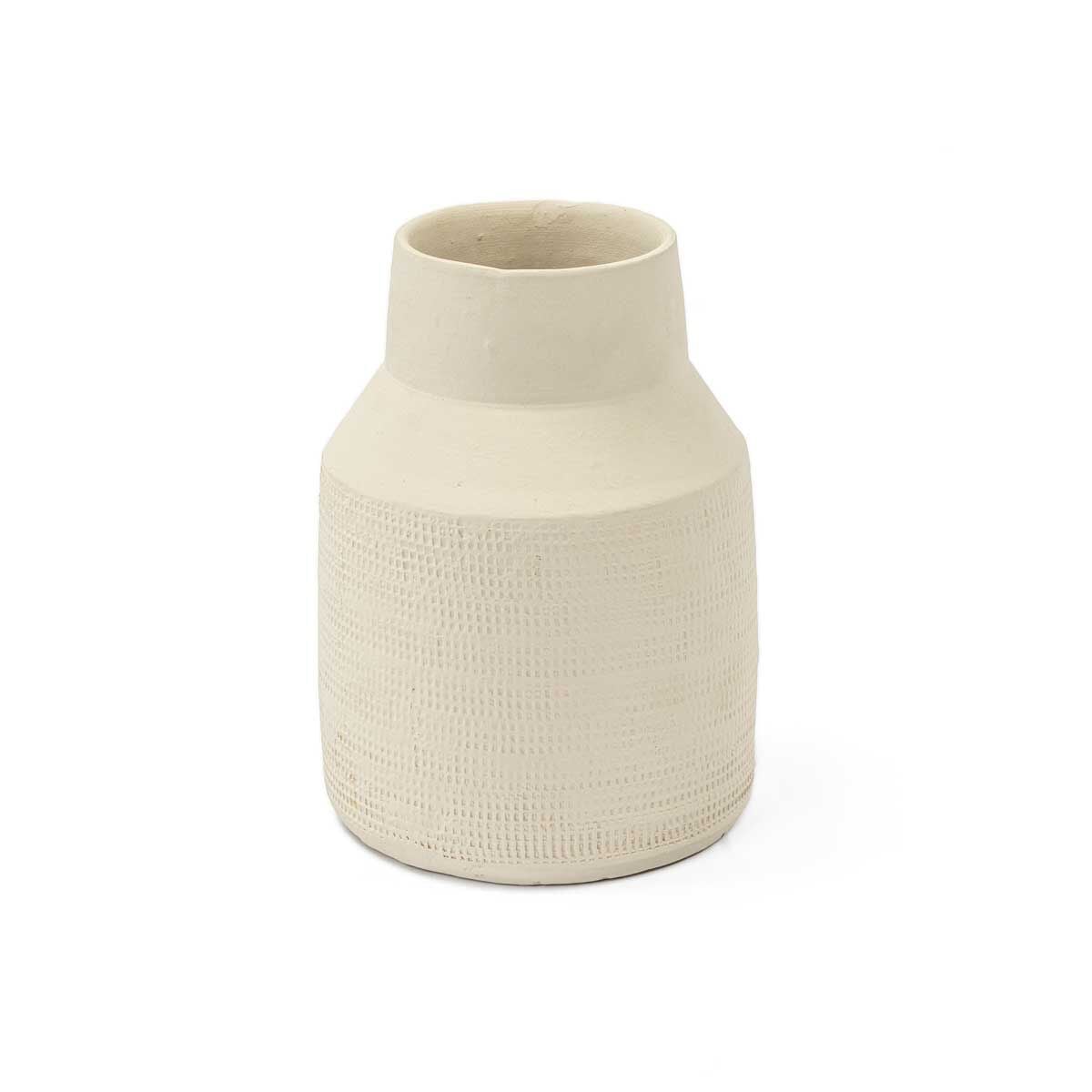 Ceramic vase CARAVANE beige, , large