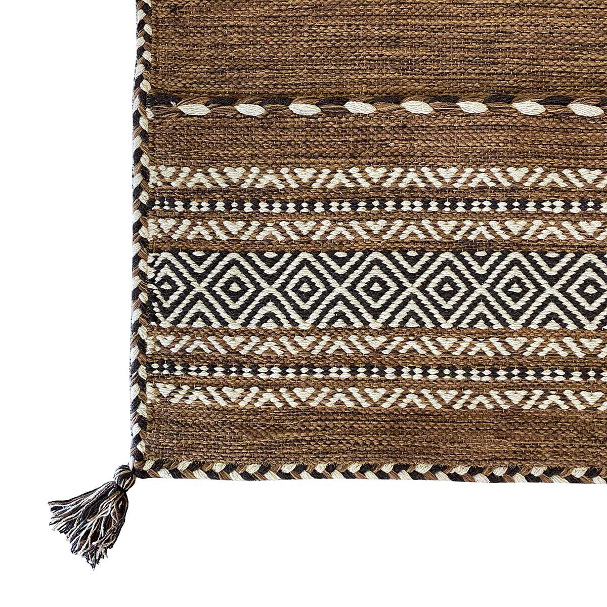Tapete TRIBAL castanho 140x190cm, , large